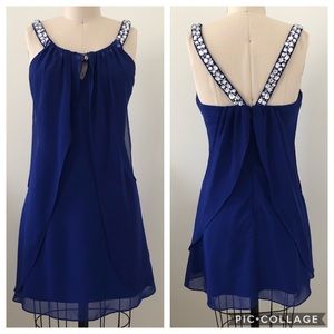 Hailey Logan Blue Formal Dress